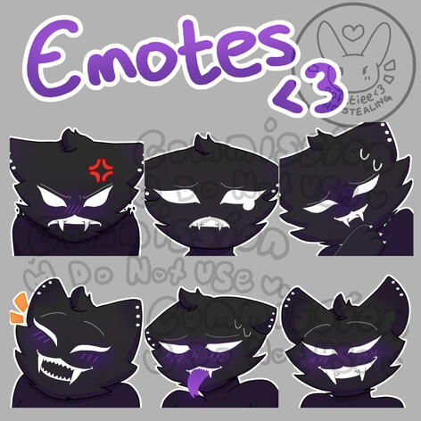 Stickers/emotes of a smiler