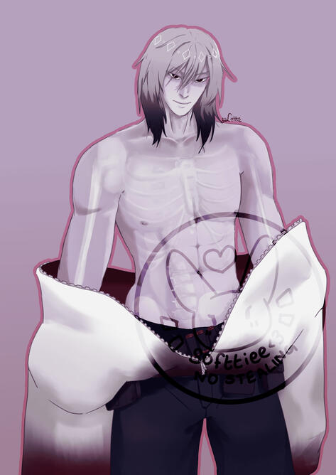 Rone's OC. Credit to roneeex3 on discord. Rendered image of Rone's self insert OC. @roneeex3 on discord.